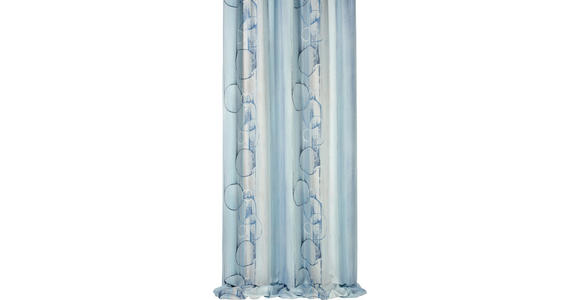 VORHANGSTOFF per lfm Verdunkelung  - Blau, KONVENTIONELL, Textil (150cm) - Esposa