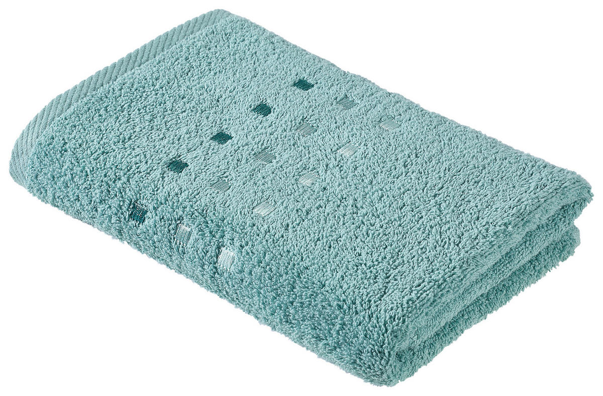 HANDTUCH Quattro Grün  - Grün, Basics, Textil (50/100cm) - Esposa