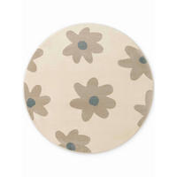 KINDERTEPPICH 160 cm Adventures Blume  - Multicolor/Creme, Design, Kunststoff/Textil (160cm) - Hanse Home