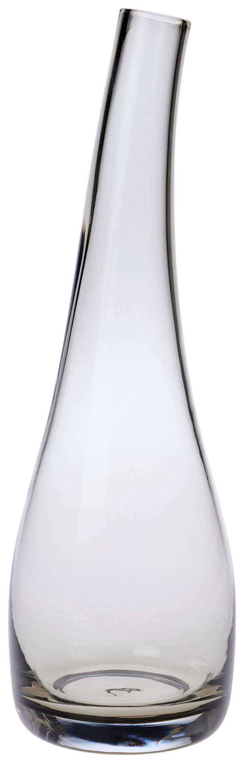 VASE 30,00 cm  - Taupe, Design, Glas (9,60/30,00/9,60cm) - Leonardo