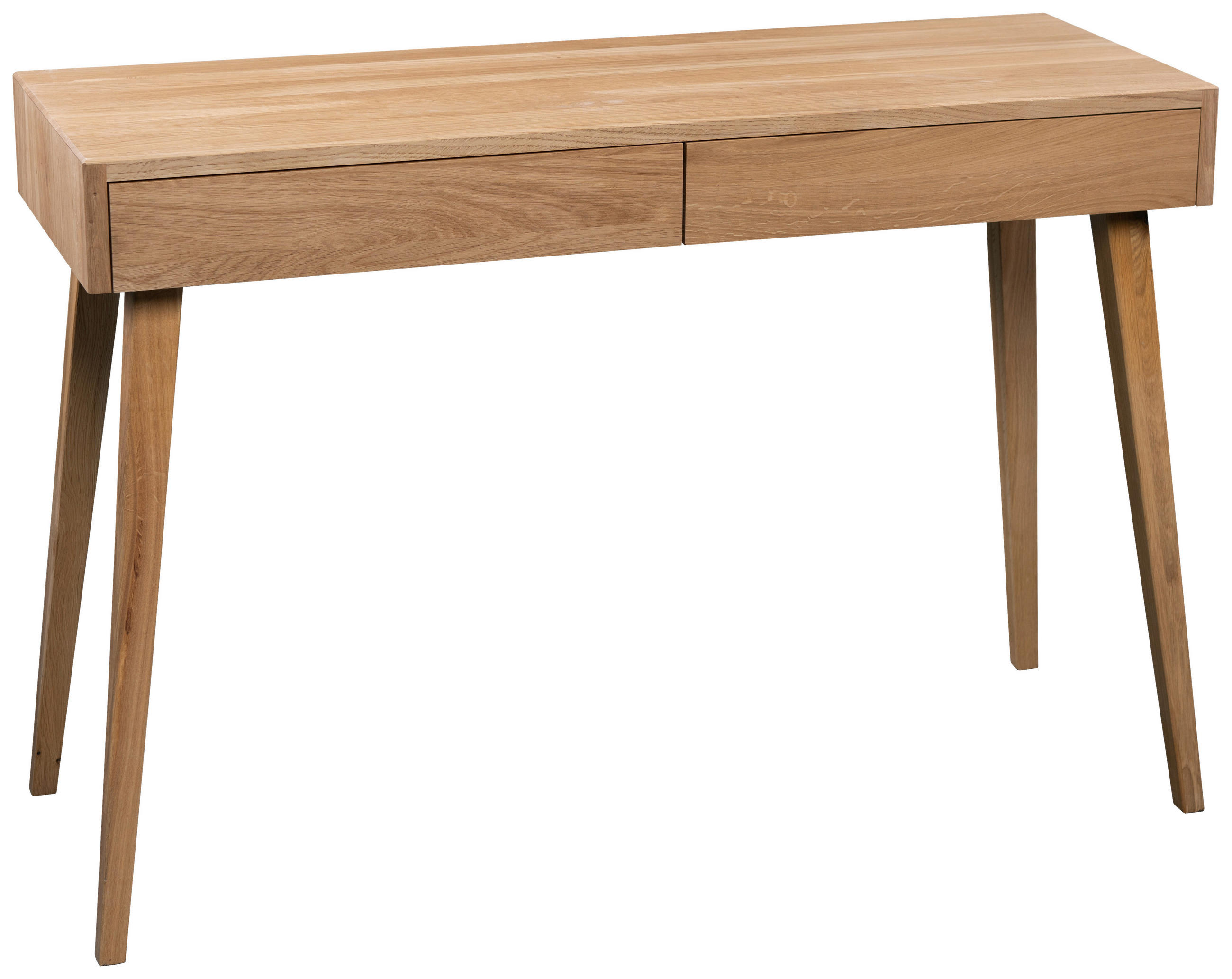 KONZOLOVÝ STOLEK, divoký dub, dřevo, 110/40/75 cm - divoký dub, Design, dřevo (110/40/75cm) - Linea Natura