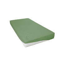 SPANNBETTTUCH ALERT  - Grün, Basics, Textil (100/200cm) - Novel