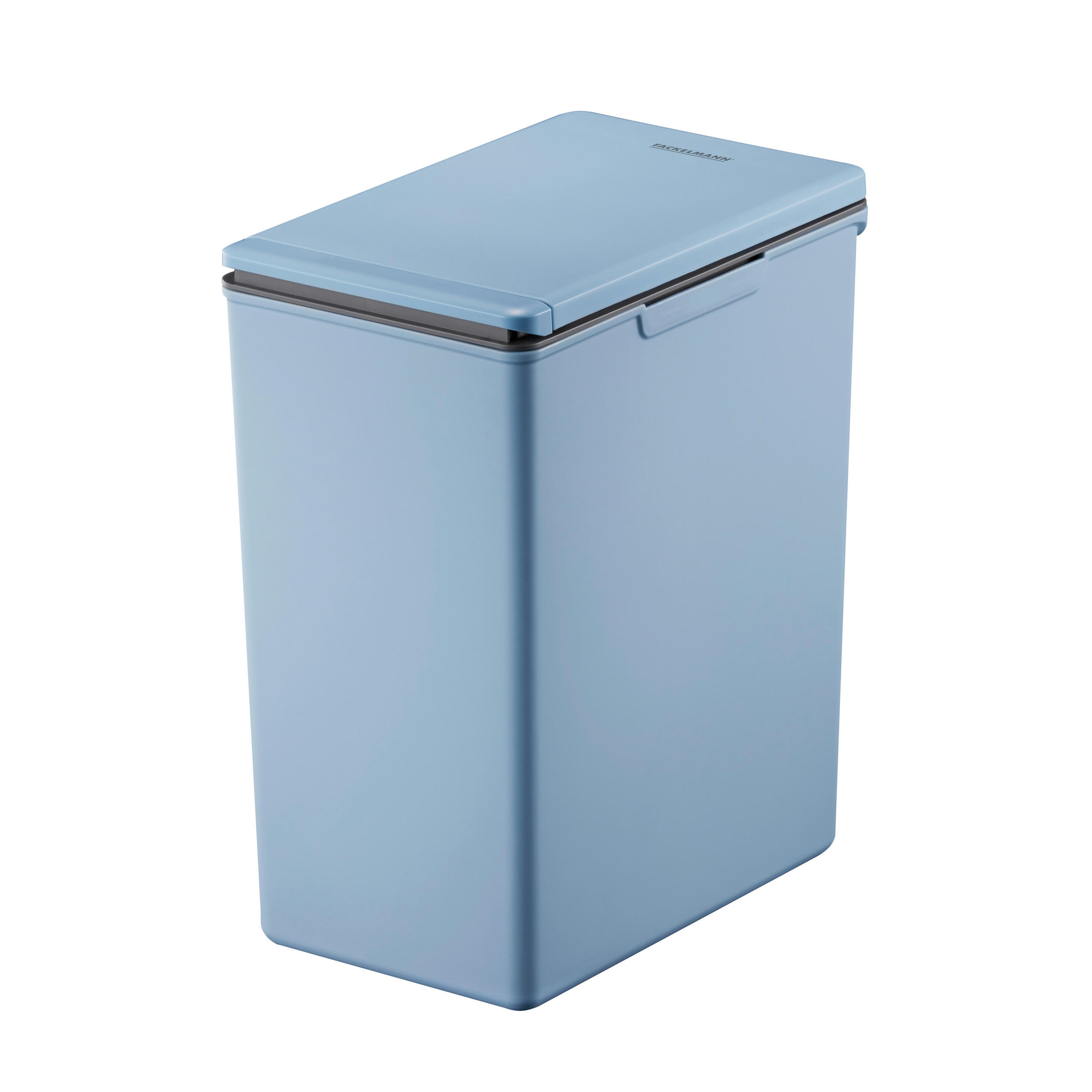ABFALLEIMER Oslo 20 L  - Blau/Anthrazit, Basics, Kunststoff (34/22/41,5cm) - Fackelmann
