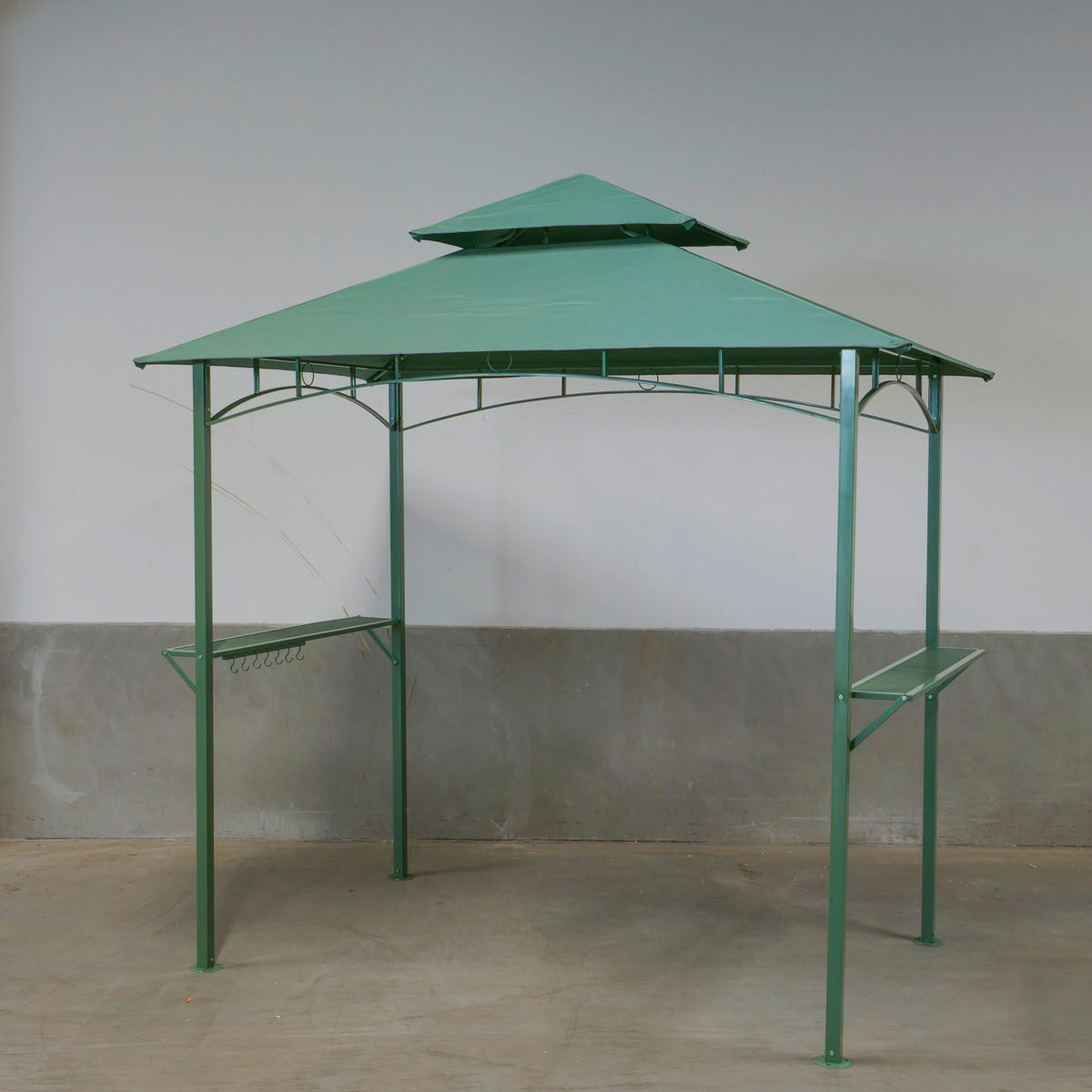 PAVILON  - zöld, Basics, fém (243/152/255cm)