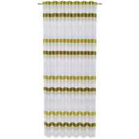 GARDINLÄNGD halvtransparent  - grön, Klassisk, textil (140/245cm) - Esposa