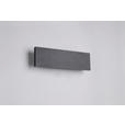 LED-WANDLEUCHTE 28/4,5/8 cm  - Schwarz, Design, Kunststoff/Metall (28/4,5/8cm) - Novel