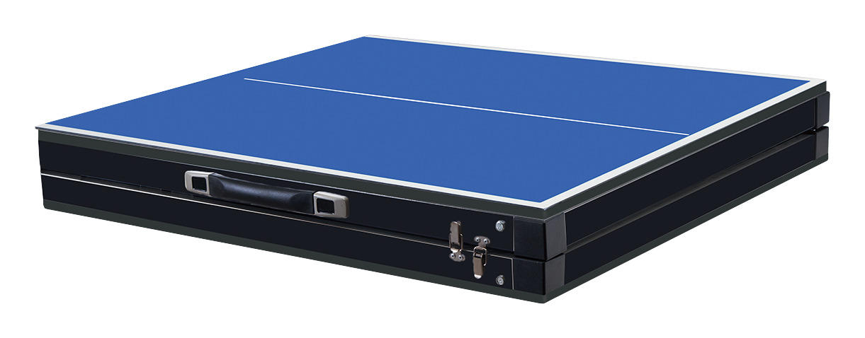 TISCHTENNIS KOFFER-SET TKS 18 - Blau/Schwarz, KONVENTIONELL, Holzwerkstoff/Metall (150/75/69cm)