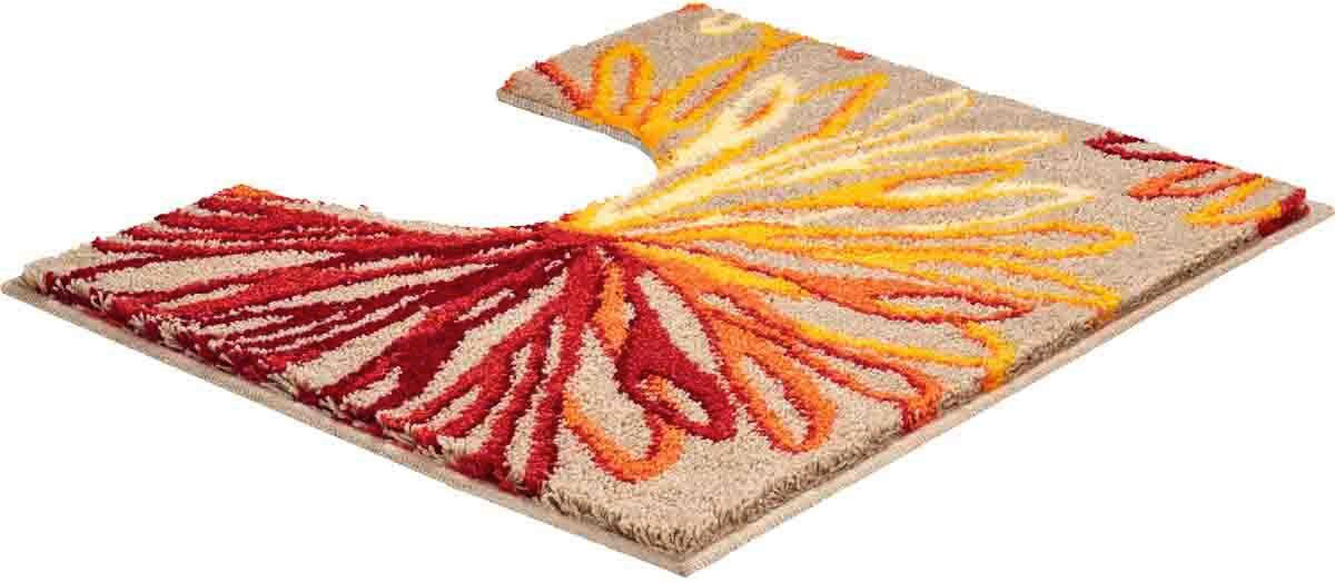 WC-VORLEGER Orange 50/60 cm  - Orange, Design, Kunststoff/Textil (50/60cm) - Grund