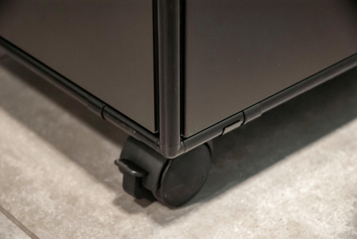 ROLLCONTAINER 40,7/55,6/63 cm  - Anthrazit/Schwarz, Design, Holzwerkstoff/Kunststoff (40,7/55,6/63cm) - Novel