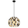 HÄNGELEUCHTE 40/150 cm    - Klar/Goldfarben, Basics, Kunststoff/Metall (40/150cm) - Globo