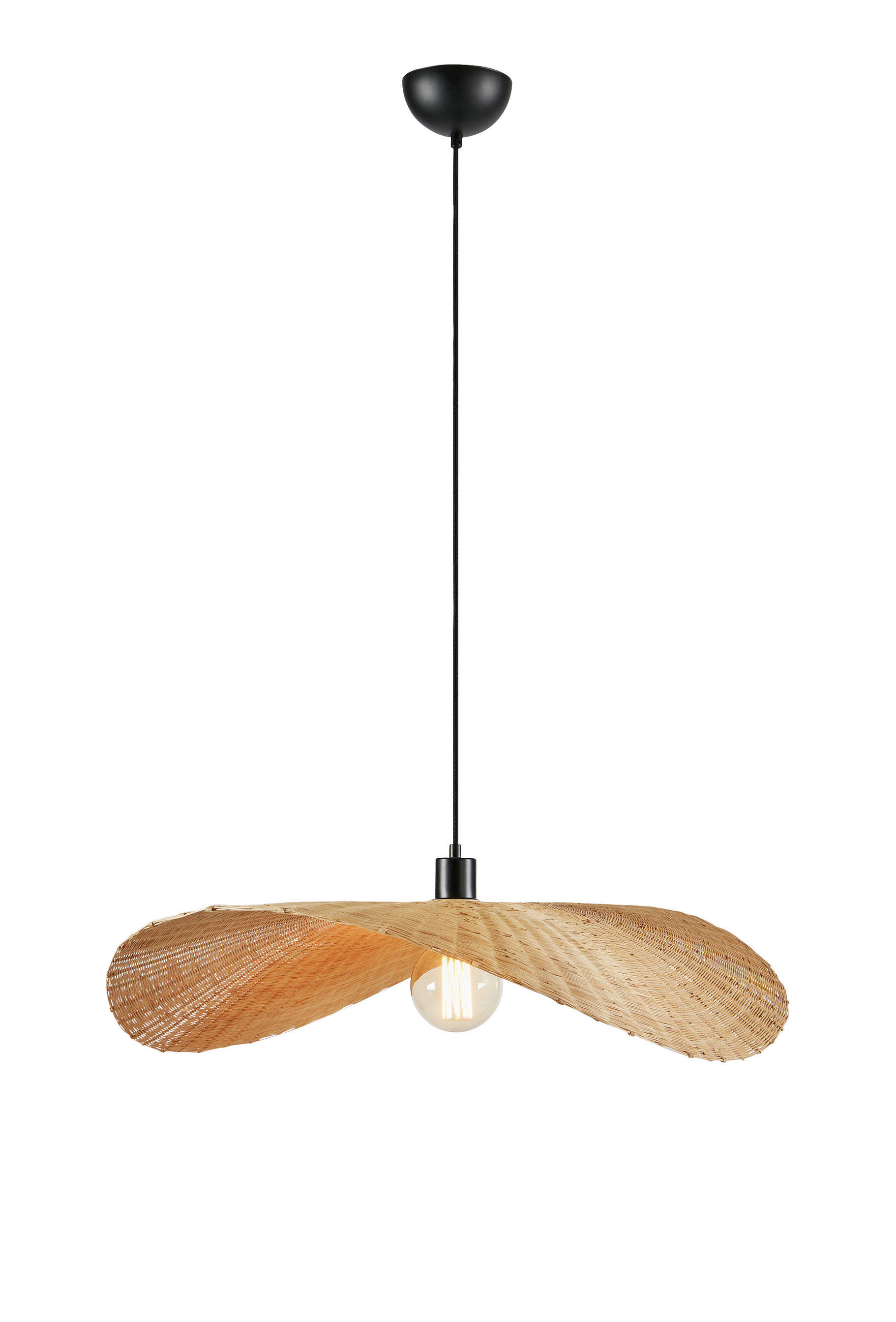 HÄNGELEUCHTE 70/10 cm   - Naturfarben, Basics, Naturmaterialien/Metall (70/10cm) - Markslöjd