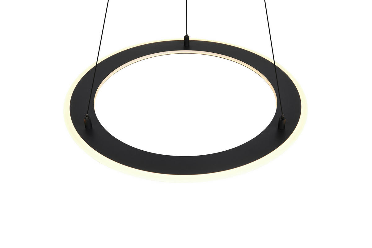 LED-HÄNGELEUCHTE 72,5/180 cm  - Schwarz, Design, Metall (72,5/180cm) - Trio Leuchten