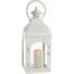 LATERNE - Weiß, LIFESTYLE, Glas/Metall (14/35/14cm) - Ambia Home LATERNE - Weiß, LIFESTYLE, Glas/Metall (14/35/14cm) - Ambia Home