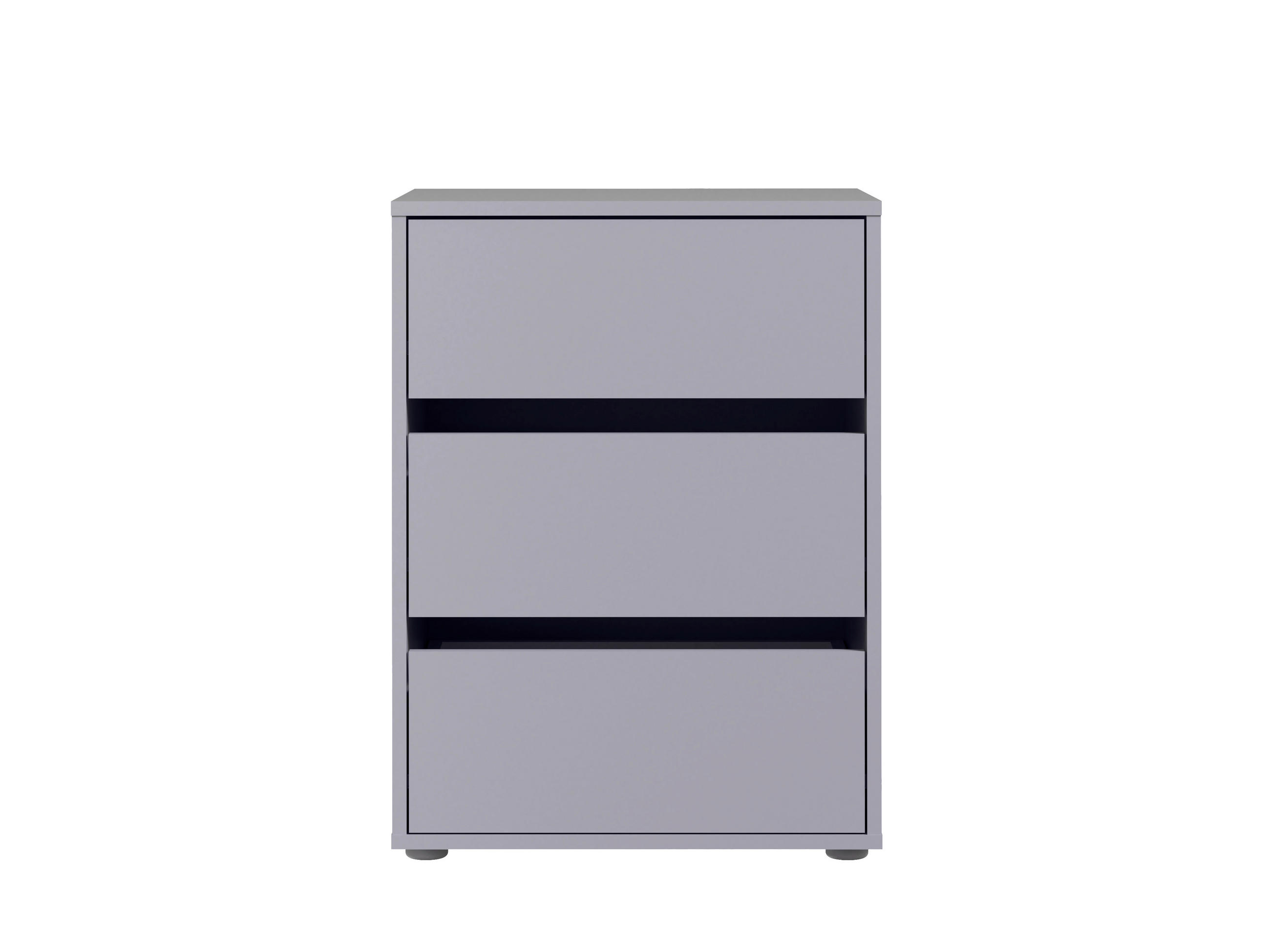 NOTRANJI PREDALI - siva, Konvencionalno, leseni material (51/70,6/39,6cm) - Xora