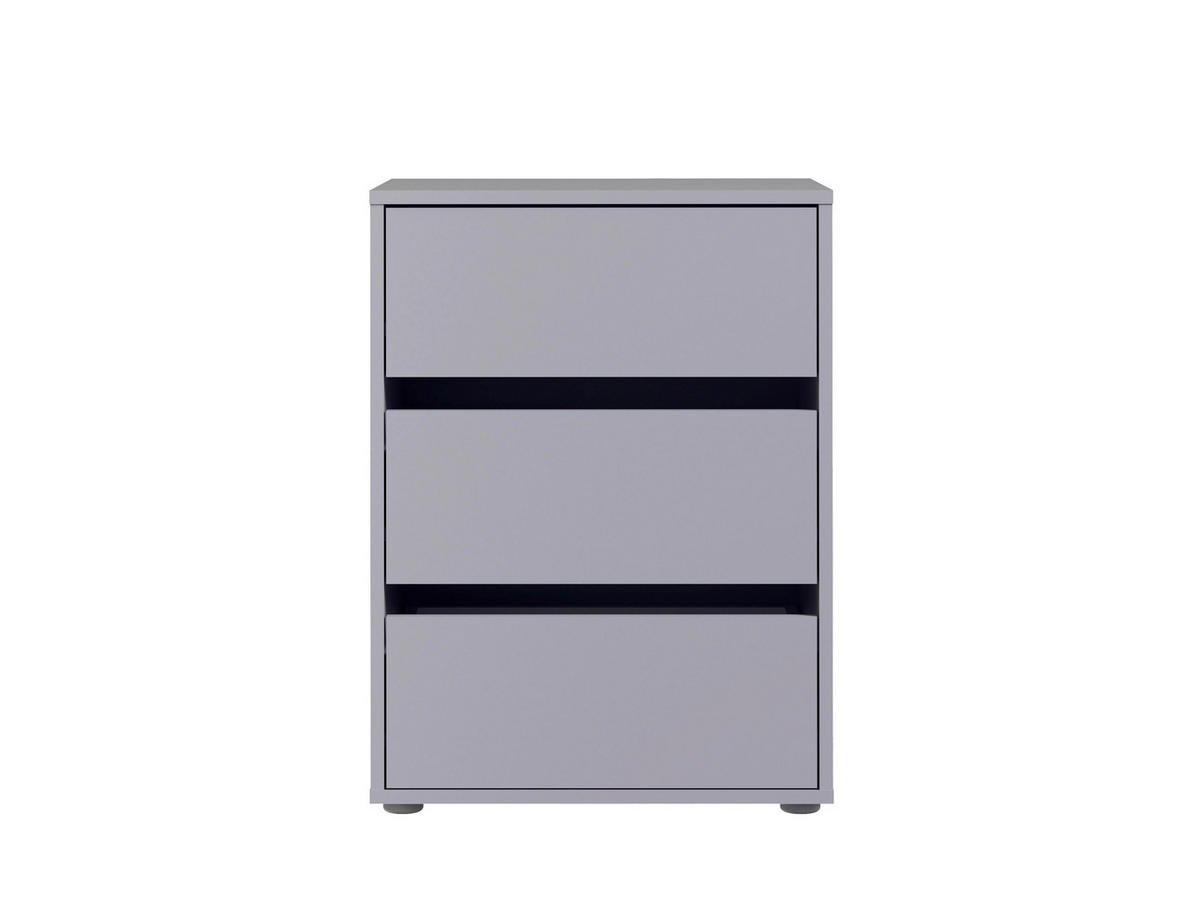 NOTRANJI PREDALI - siva, Konvencionalno, leseni material (51/70,6/39,6cm) - Xora