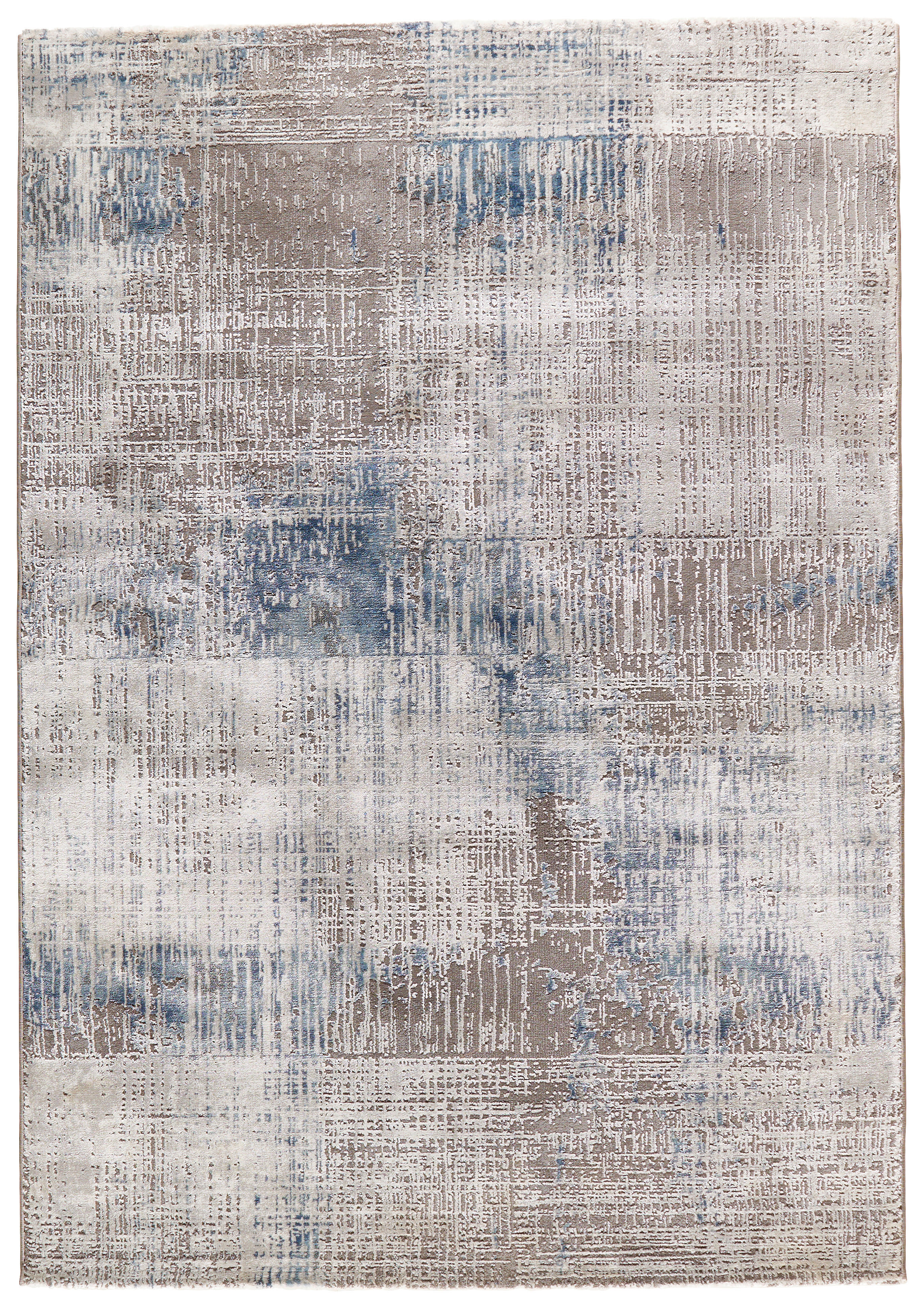 VINTAGE-TEPPICH 80/150 cm  - Blau/Grau, Design, Textil (80/150cm) - Novel