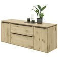 SIDEBOARD Eichefarben  182/76/60/228 cm  - Eichefarben/Anthrazit, Natur, Holz/Metall (182/76/60/228cm) - Valnatura
