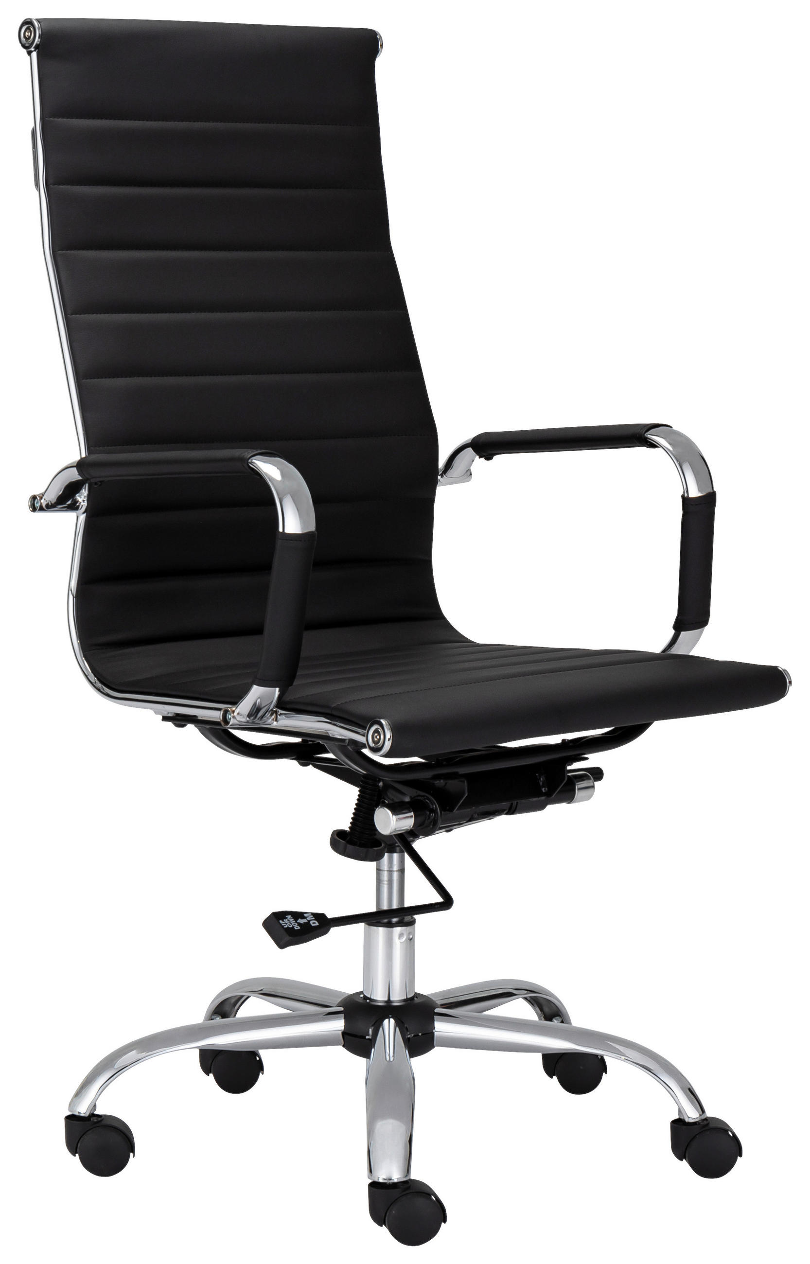 Novel OTOČNÁ STOLIČKA, sieťovina, čierna