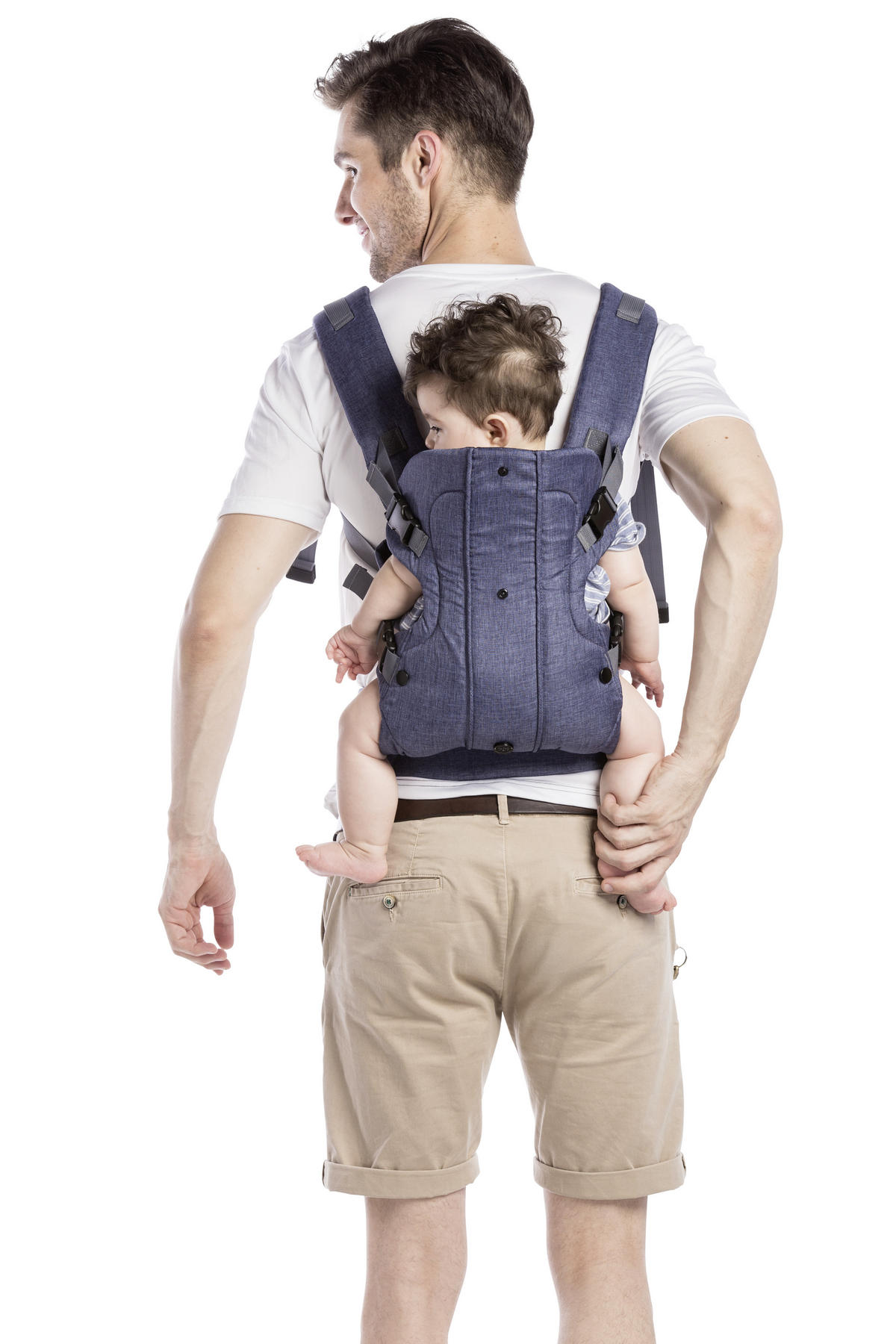 KENGUR NOSILJKA  Carry Me  - siva, Osnovno, tekstil - My Baby Lou