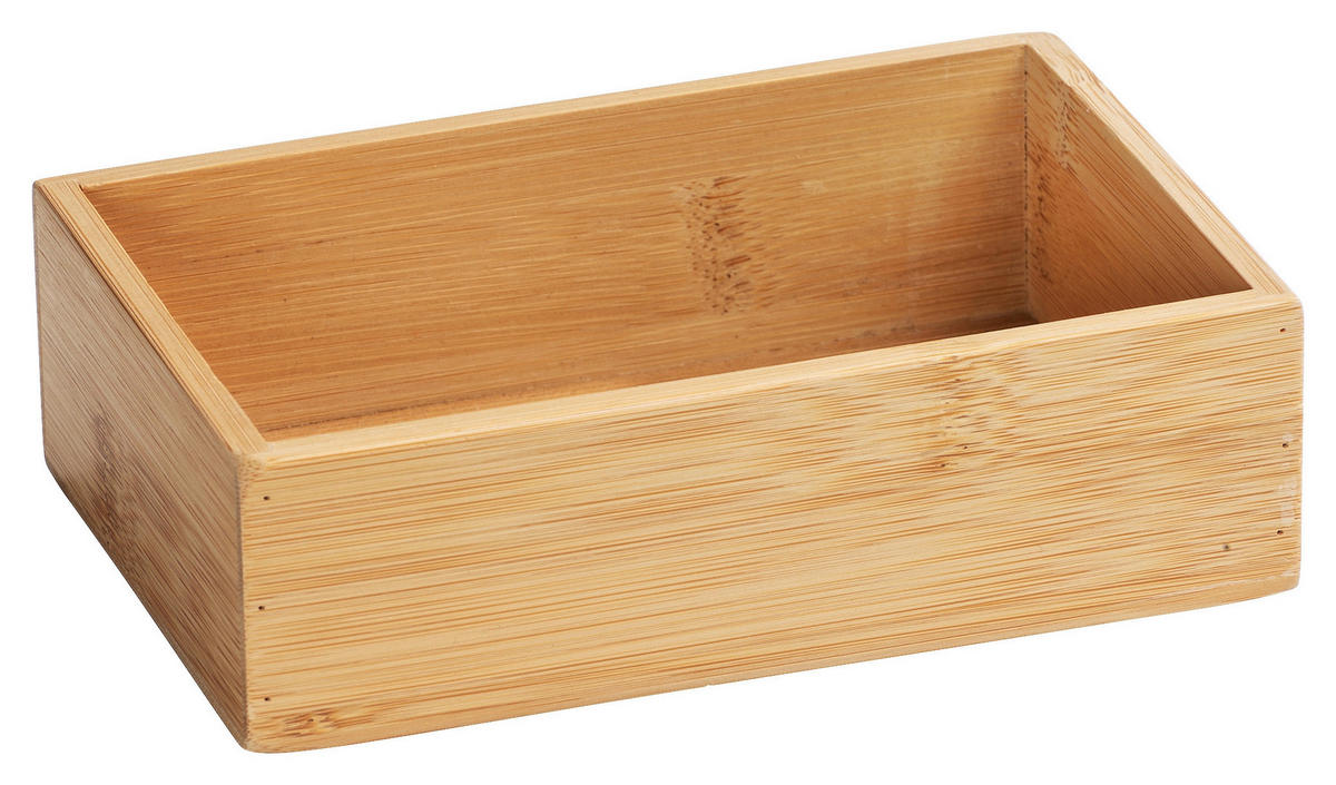RENDSZEREZŐ  - barna, Basics, fa (15/5/10cm) - Wenko
