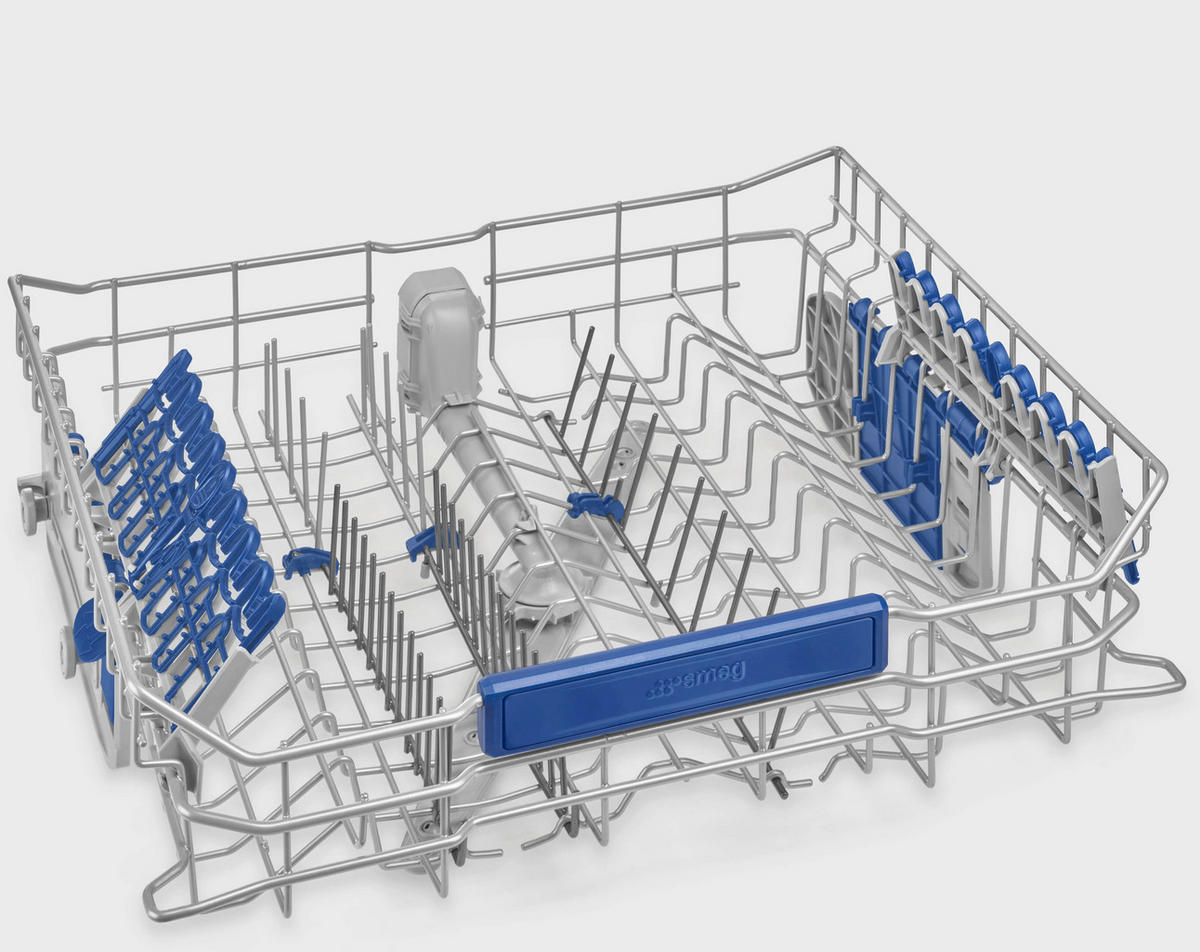 GESCHIRRSPÜLER STL323BQLDE  - Edelstahlfarben, Basics, Metall (59,8/81,8/54,5cm) - SMEG