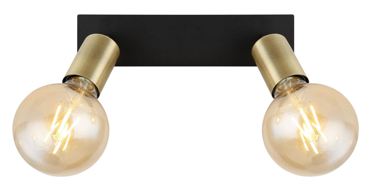 STRAHLER - Schwarz, Design, Metall (25/6/10,5cm) - Globo