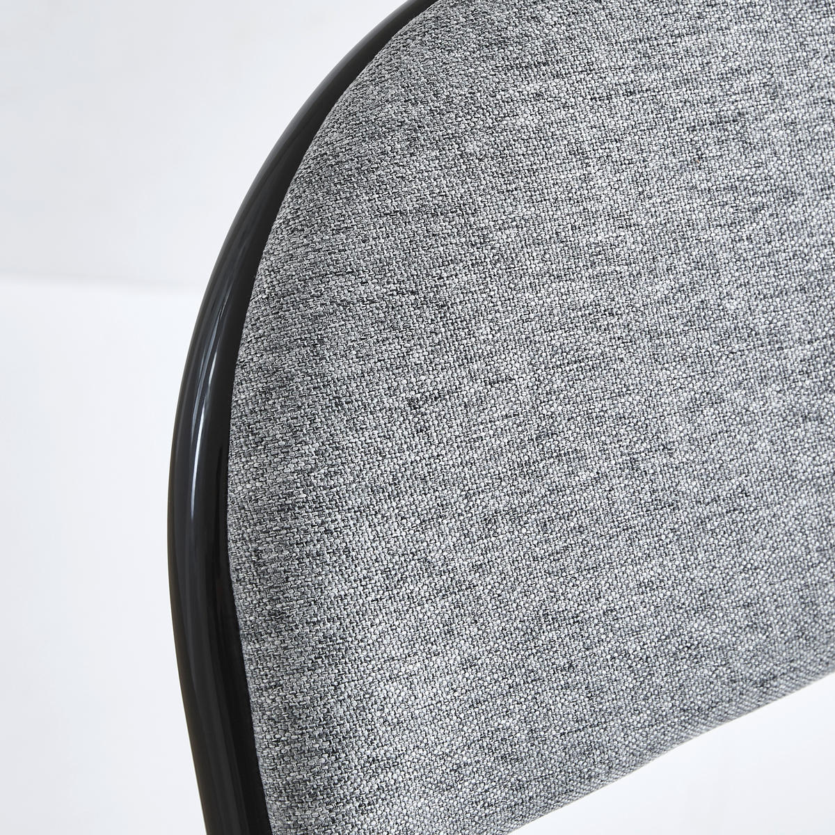 KLAPPSTUHL in Metall, Textil Schwarz, Hellgrau  - Hellgrau/Schwarz, Basics, Textil/Metall (46,5/79/47cm) - Boxxx