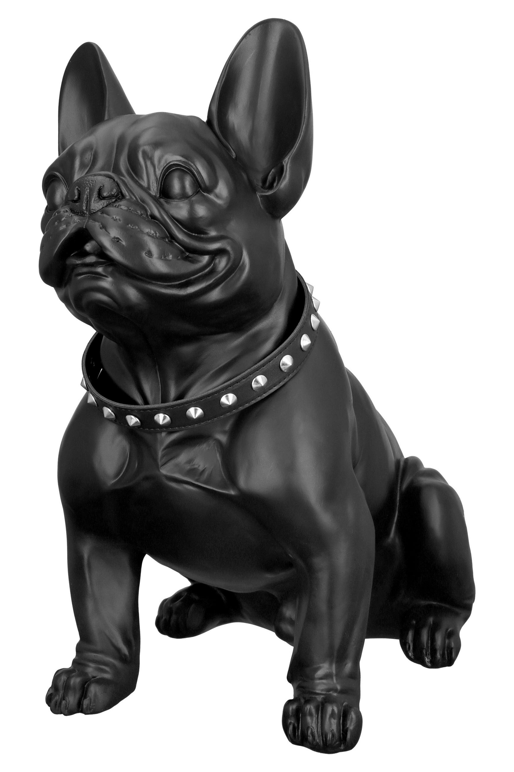 SKULPTUR - Schwarz, Basics, Kunststoff (22/41/40cm)