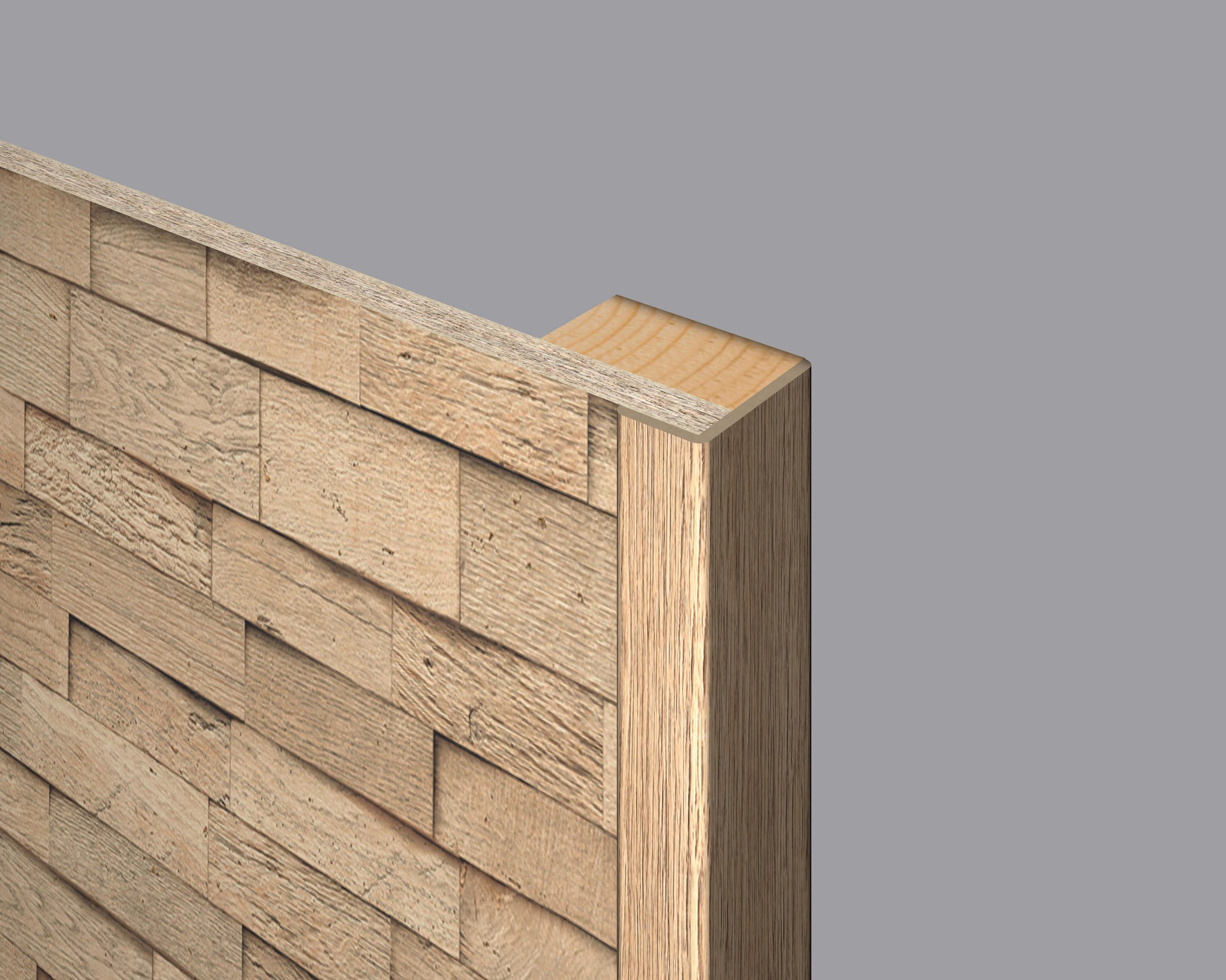 Winkelleiste Eiche - Eichefarben, Design, Naturmaterialien (240/2.2/4.5cm) - Egger Holzwerkstoffe
