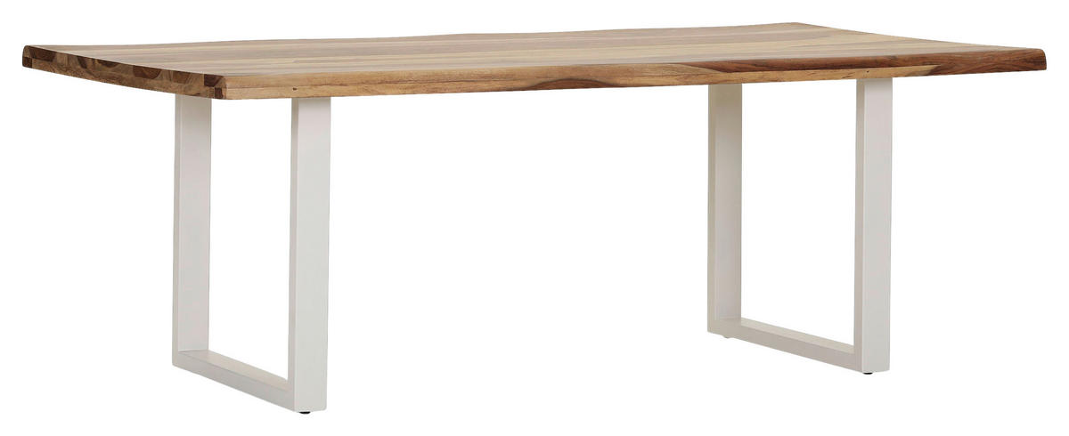 TISCHPLATTE Sheeshamfarben   - Sheeshamfarben, Design, Holz (220/100/5cm) - Landscape