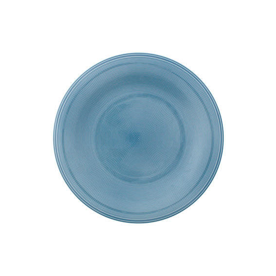 Porzellan FRÜHSTÜCKSTELLER rund - Hellblau, KONVENTIONELL, Keramik (21,5cm) - like.Villeroy & Boch