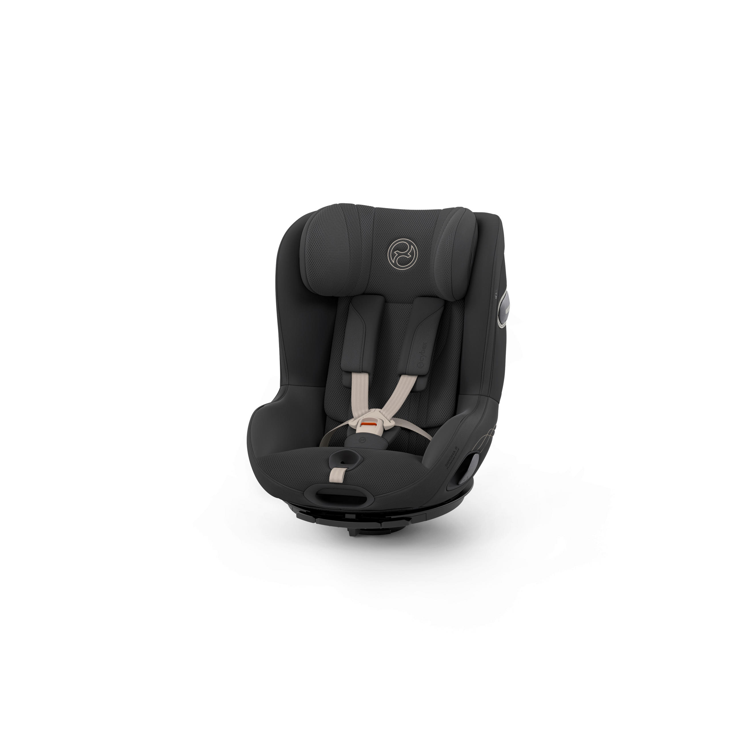REBOARDER-KINDERSITZ Sirona S Style Sepia Black  - Schwarz, Basics, Kunststoff/Textil (53/45,5/49,5cm) - cybex PLATINUM