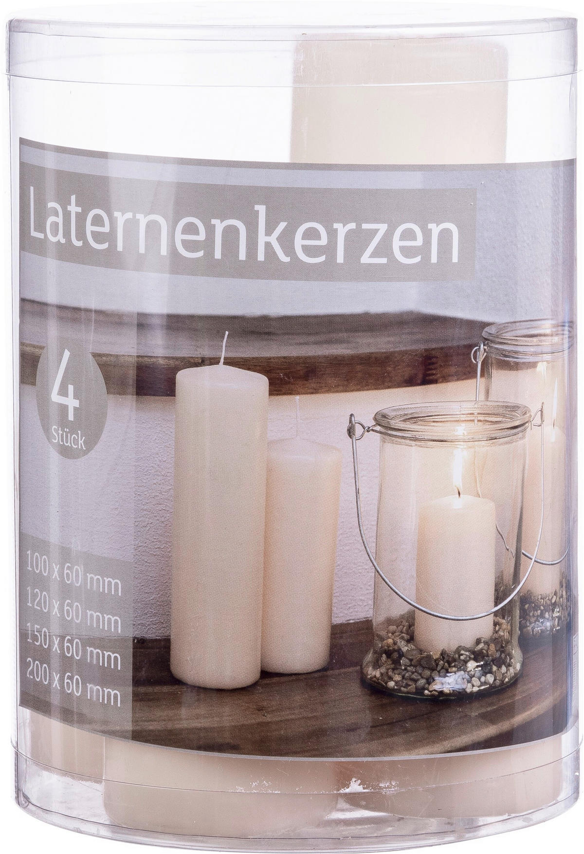 KERZE - Basics (15/15/20,5cm)