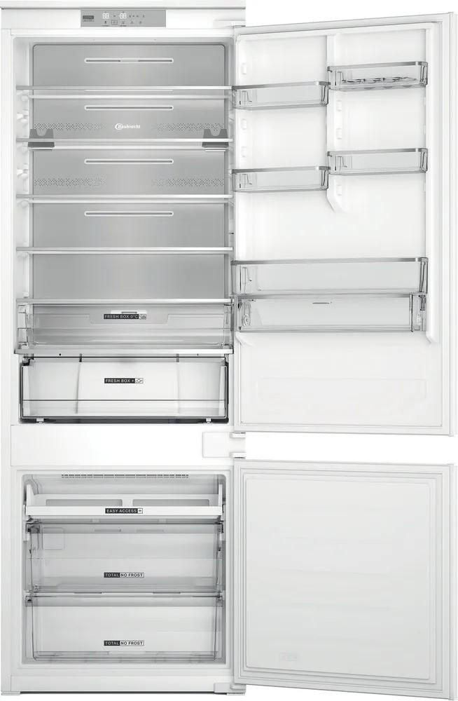KÜHL-GEFRIER-KOMBINATION BNF70400S  - Weiß, Basics, Kunststoff/Metall (69/193,5/55,1cm) - Bauknecht