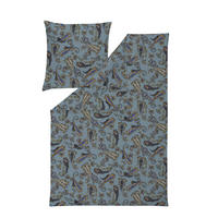 BETTWÄSCHE ATELIER Interlock-Jersey 135/200 cm  - Blau, Design, Textil (135/200cm) - Estella