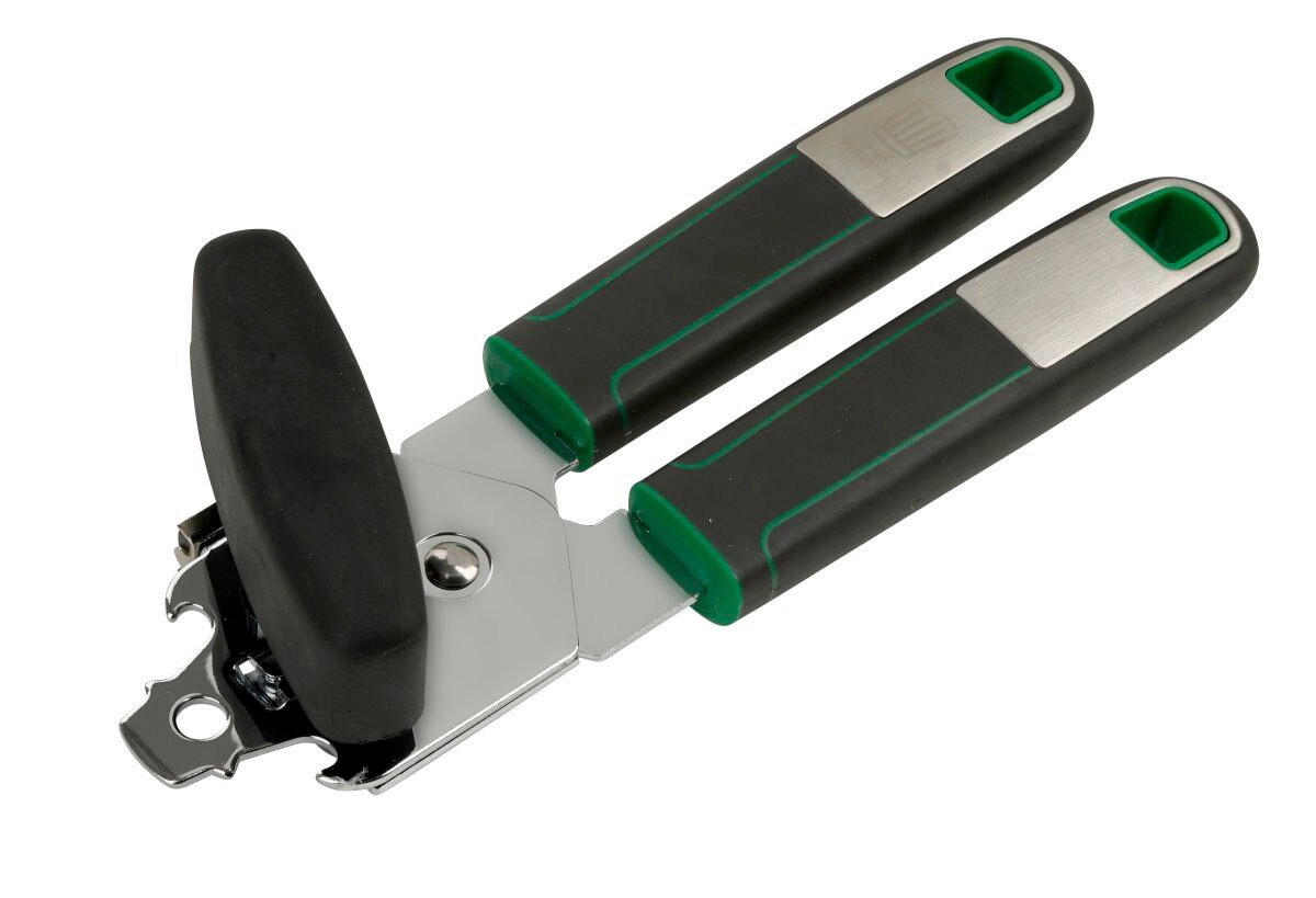 Chefkoch+Fackelmann Dosenöffner Bonn Grau, Grün 20 cm