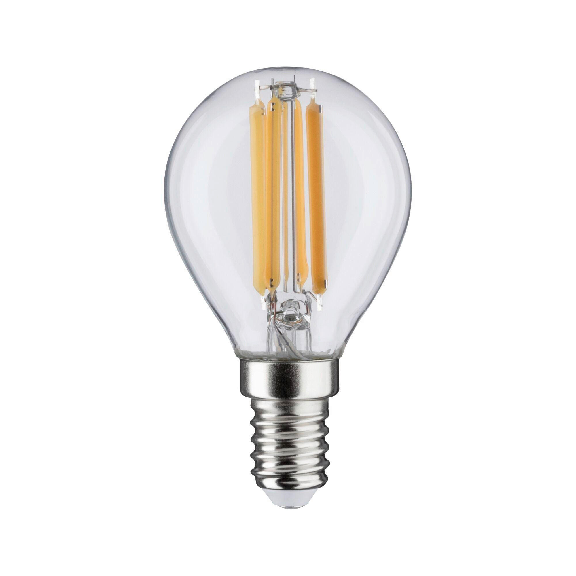 LED-FILAMENT-LEUCHTMITTEL   E14 806 lm  - Klar, Basics, Glas (4,5/8,0cm) - Paulmann