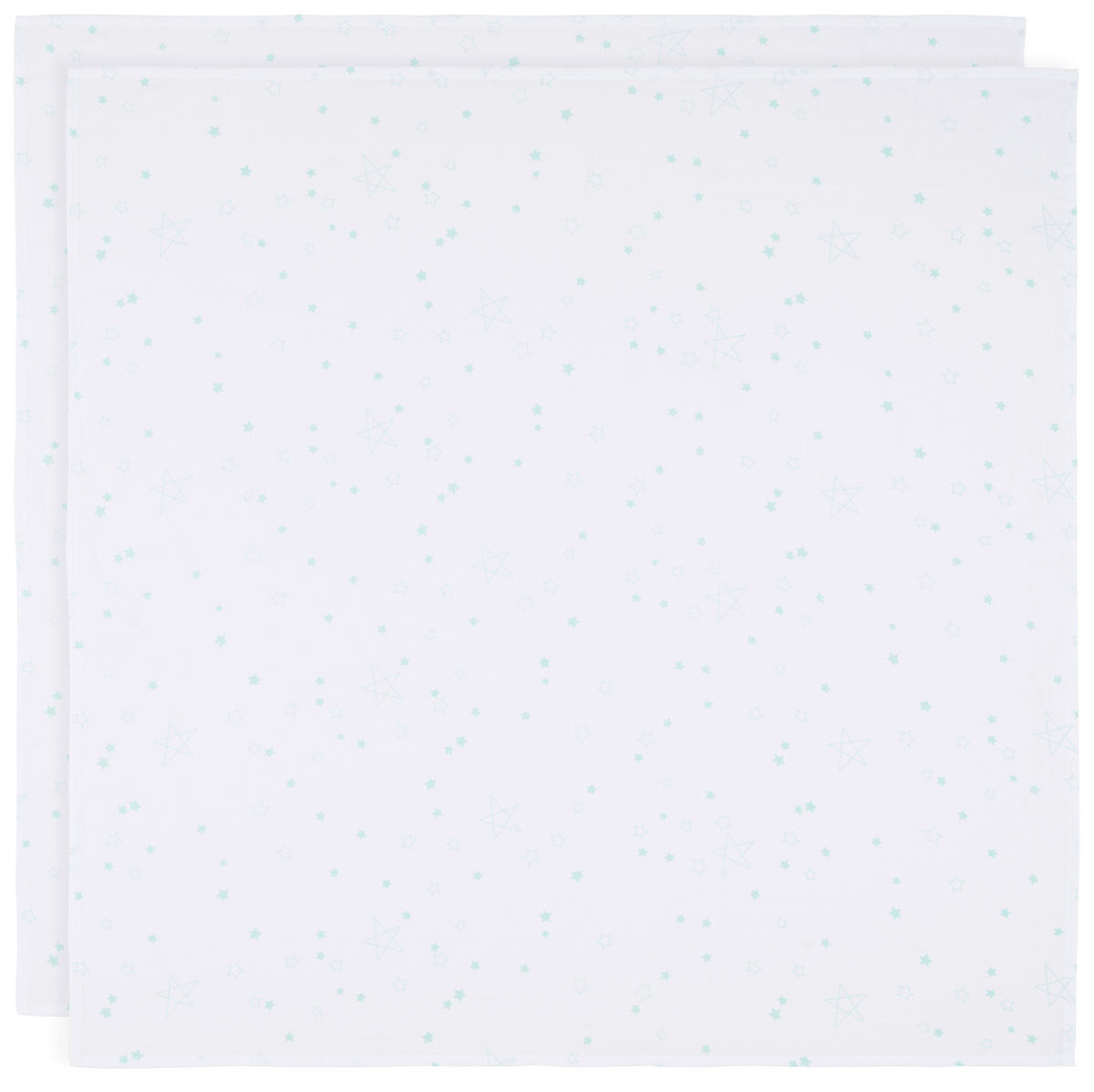 LÁTKOVÁ PLIENKA - biela/zelená, Basics, textil (120/120cm) - Avelia