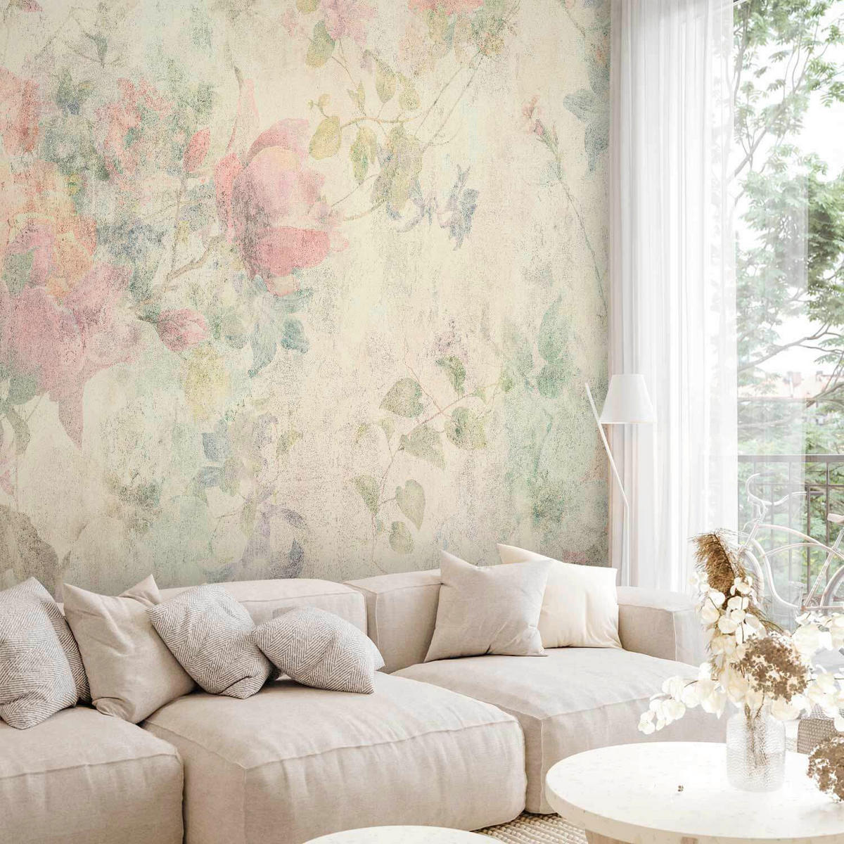 FOTOTAPETE  - Ecru/Multicolor, LIFESTYLE, Textil (450/315cm) - artgeist