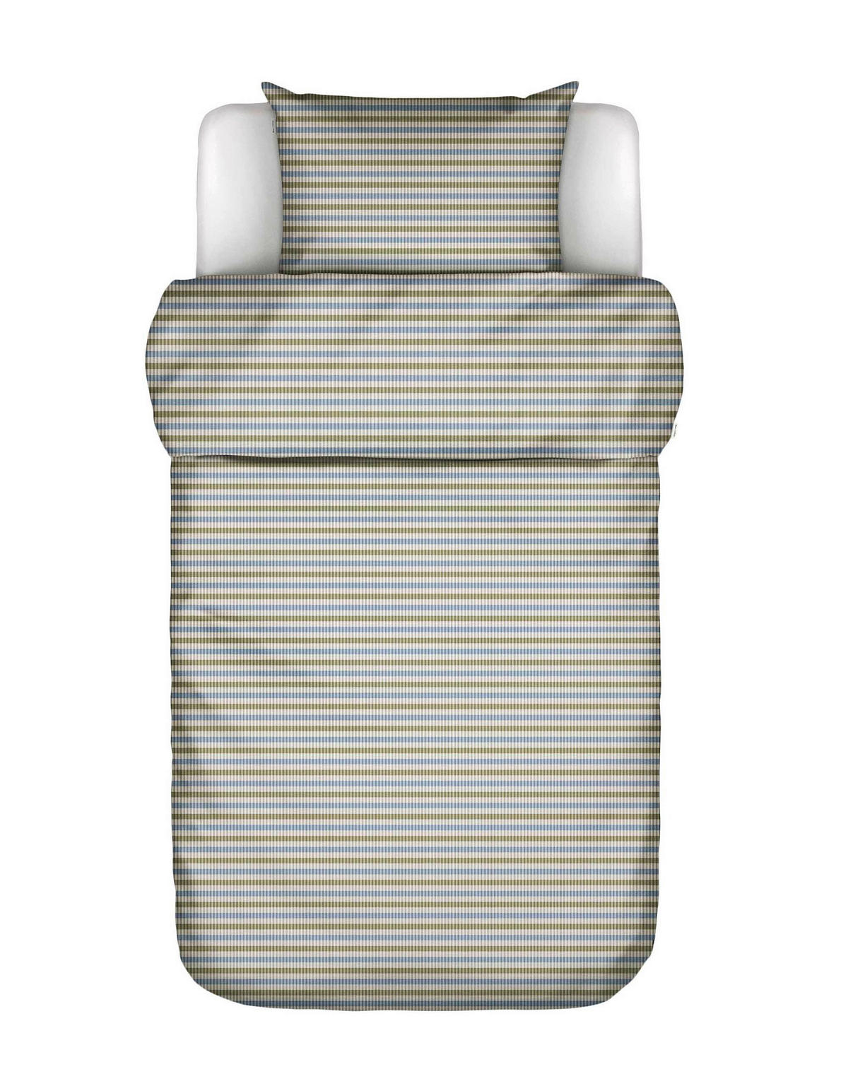 BETTWÄSCHE Olle Flanell 155/220 cm  - Blau, KONVENTIONELL, Textil (155/220cm) - Marc O'Polo