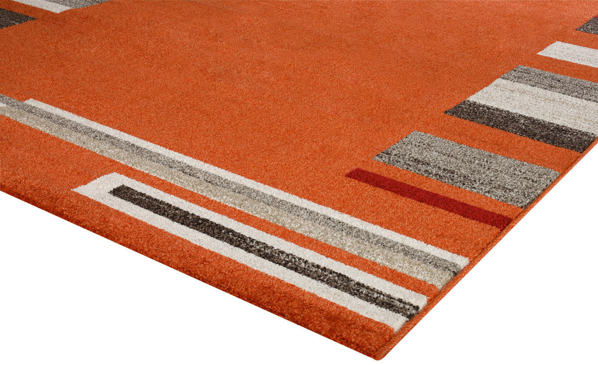 WEBTEPPICH  Wohnzimmer 160/230 cm Terracotta  - Terracotta, Design, Textil (160/230cm) - Novel