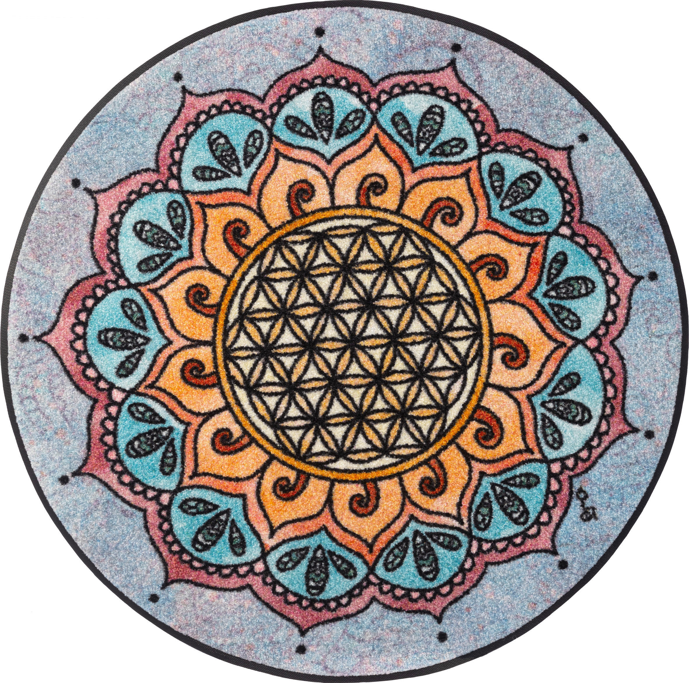 wash+dry PLOCHO TKANÝ KOBEREC, 85 cm sivá