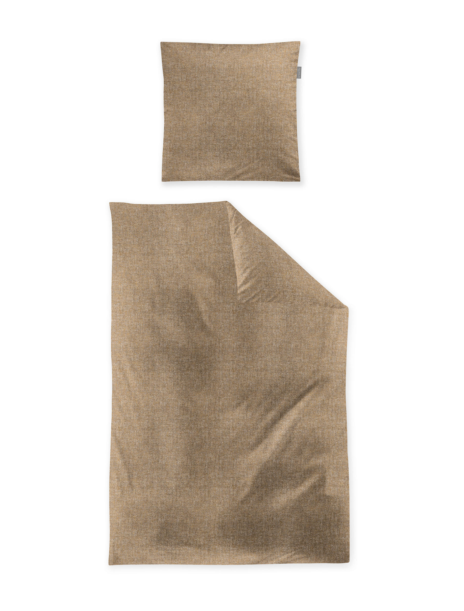 BETTWÄSCHE Renforcé 135/200 cm  - Braun, KONVENTIONELL, Textil (135/200cm) - Irisette