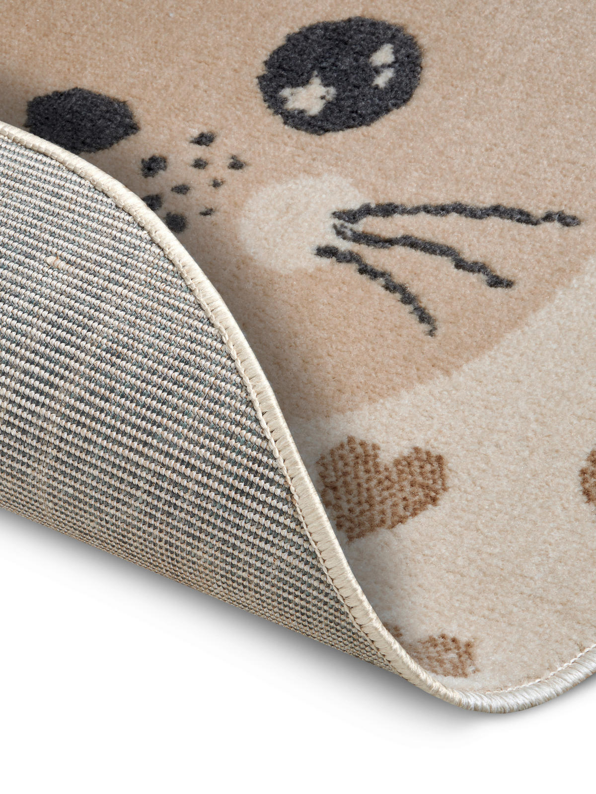 KINDERTEPPICH 140 cm Adventures  - Beige/Creme, Design, Kunststoff/Textil (140cm) - Ben'n'jen