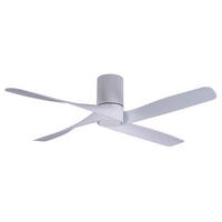 DECKENVENTILATOR   132 cm   - Weiss, Trend, Kunststoff (132cm) - P & B