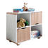 REGAL in Naturfarben, Weiß - Buchefarben/Naturfarben, Design, Holz/Holzwerkstoff (74,5/40/64,5cm) REGAL in Naturfarben, Weiß - Buchefarben/Naturfarben, Design, Holz/Holzwerkstoff (74,5/40/64,5cm)