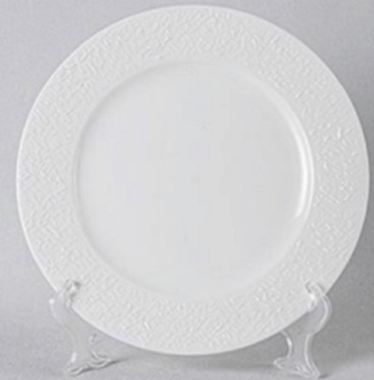 MĚLKÝ TALÍŘ keramika 26.5 cm - bílá, Lifestyle, keramika (26.5cm) - Novel