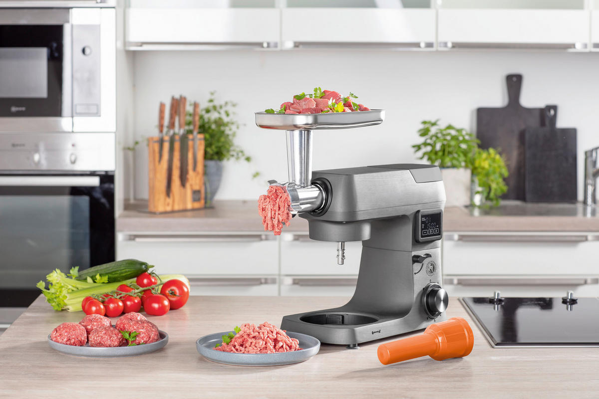 FLEISCHWOLF   - Orange, Basics, Kunststoff/Metall (22,7/14,3/24,5cm) - CHEF CUISINE