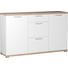 SIDEBOARD 144/88/40 cm - Eichefarben/Alufarben, Design, Holzwerkstoff/Kunststoff (144/88/40cm) - Carryhome SIDEBOARD 144/88/40 cm - Eichefarben/Alufarben, Design, Holzwerkstoff/Kunststoff (144/88/40cm) - Carryhome