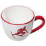 JUMBOTASSE 400 ml - Rot/Weiß, LIFESTYLE, Keramik (16/9/12cm) - Gmundner JUMBOTASSE 400 ml - Rot/Weiß, LIFESTYLE, Keramik (16/9/12cm) - Gmundner